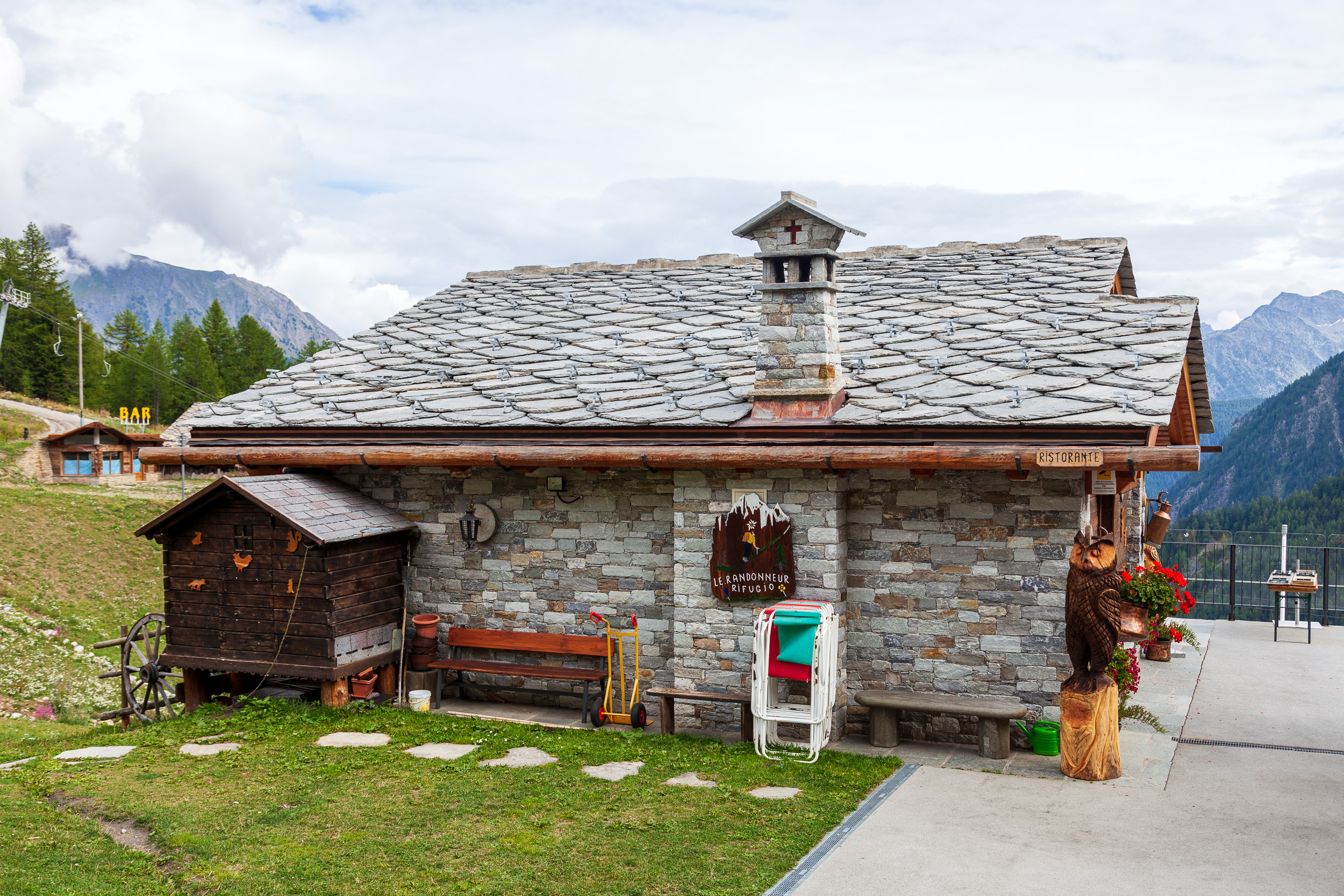 Приют Randonneur — место нашей четвертой ночевки