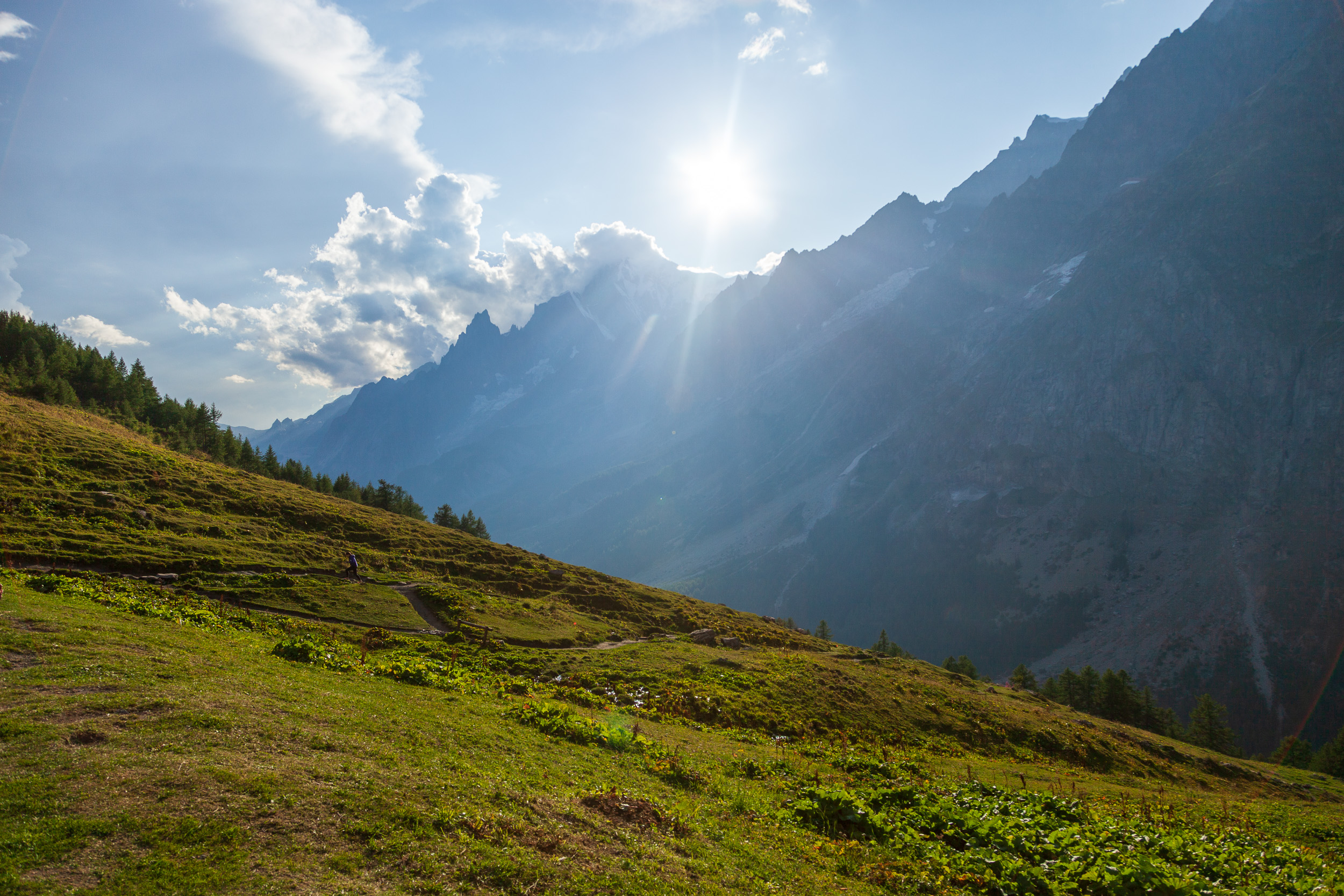 Солнце над Монбланом