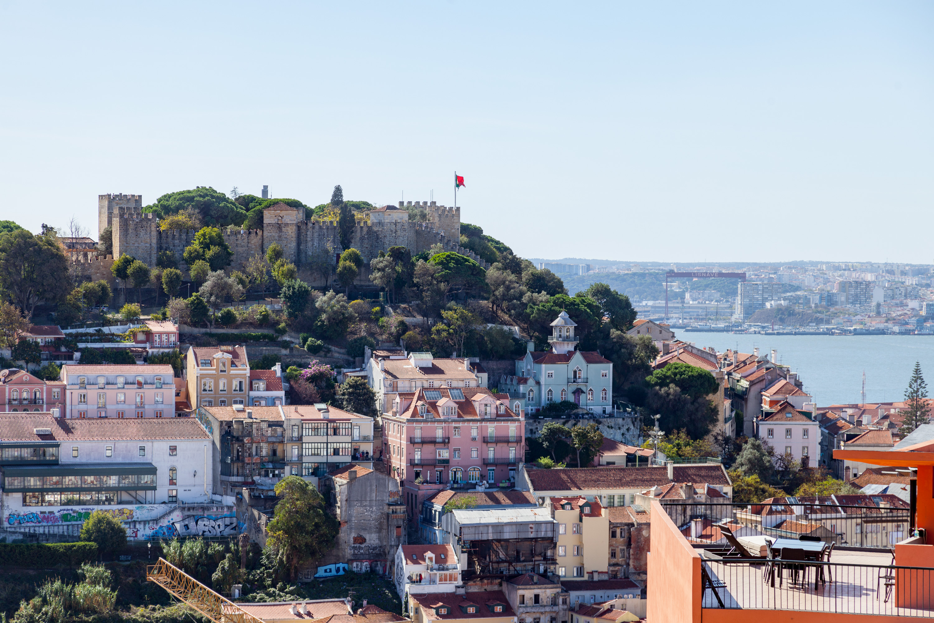 Вид со смотровой площадки Senhora do Monte