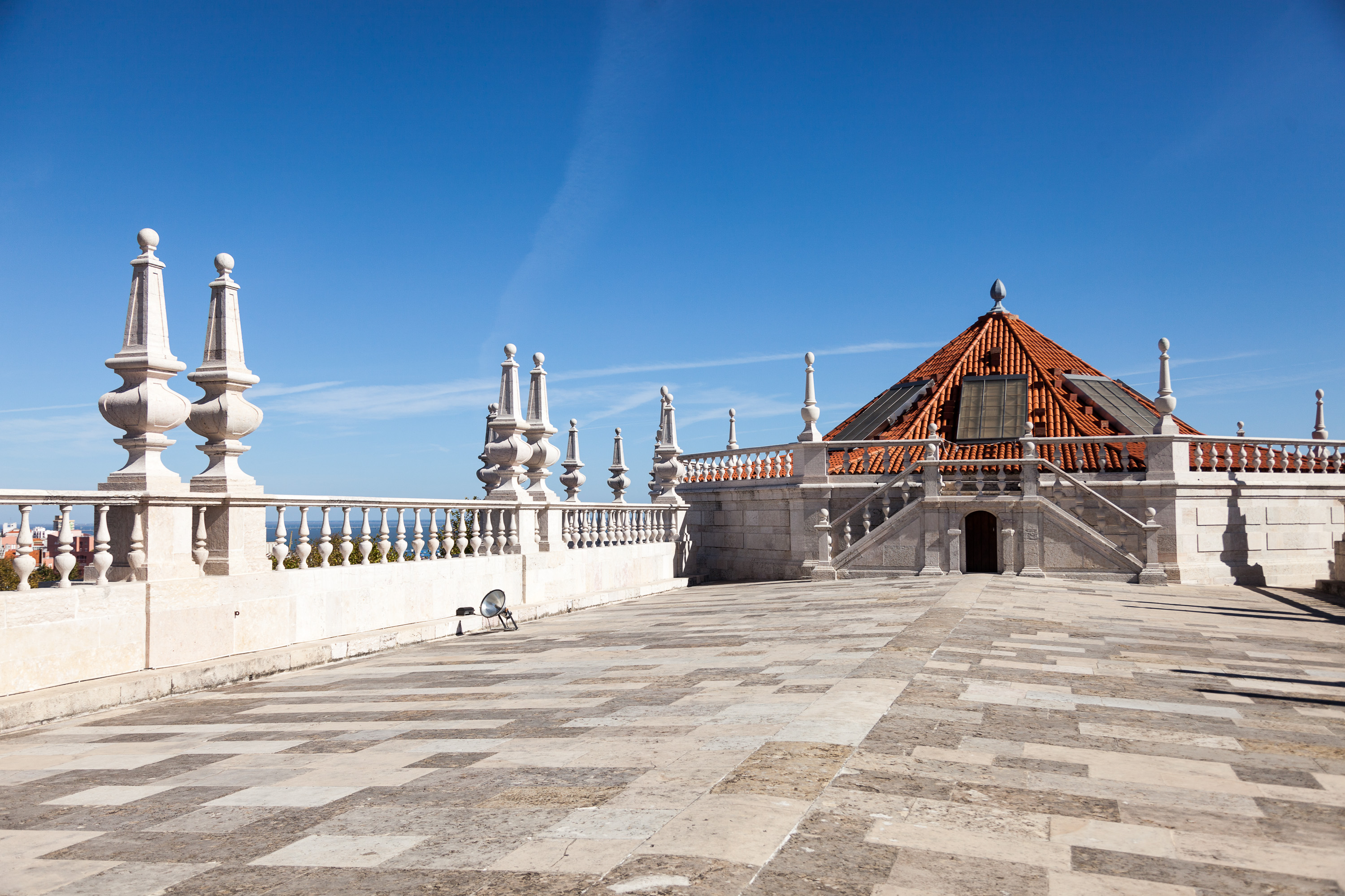 На крыше монастыря Сан-Винсенте-де-Фора