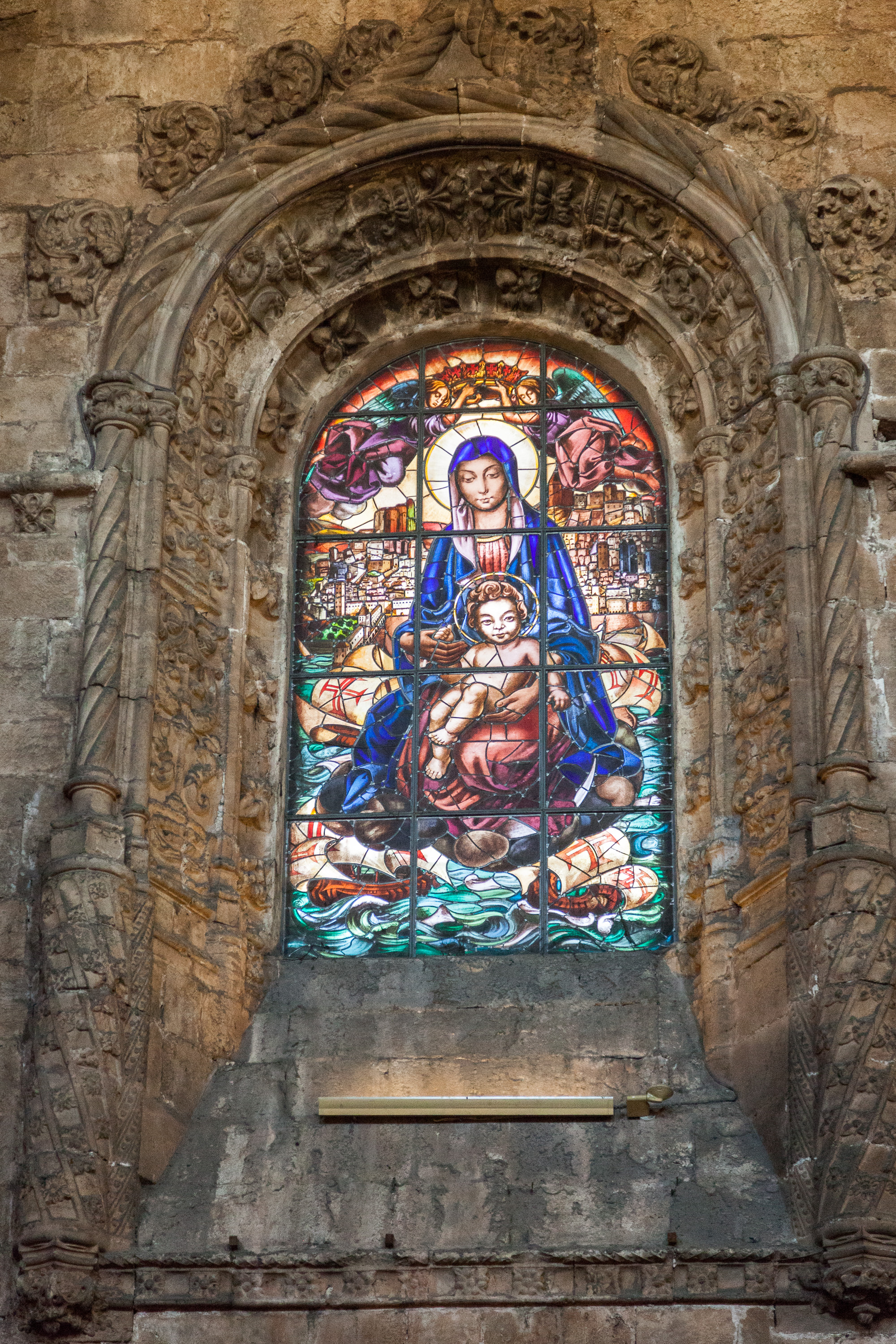 Интерьеры монастыря Жеронимуш в Лиссабоне