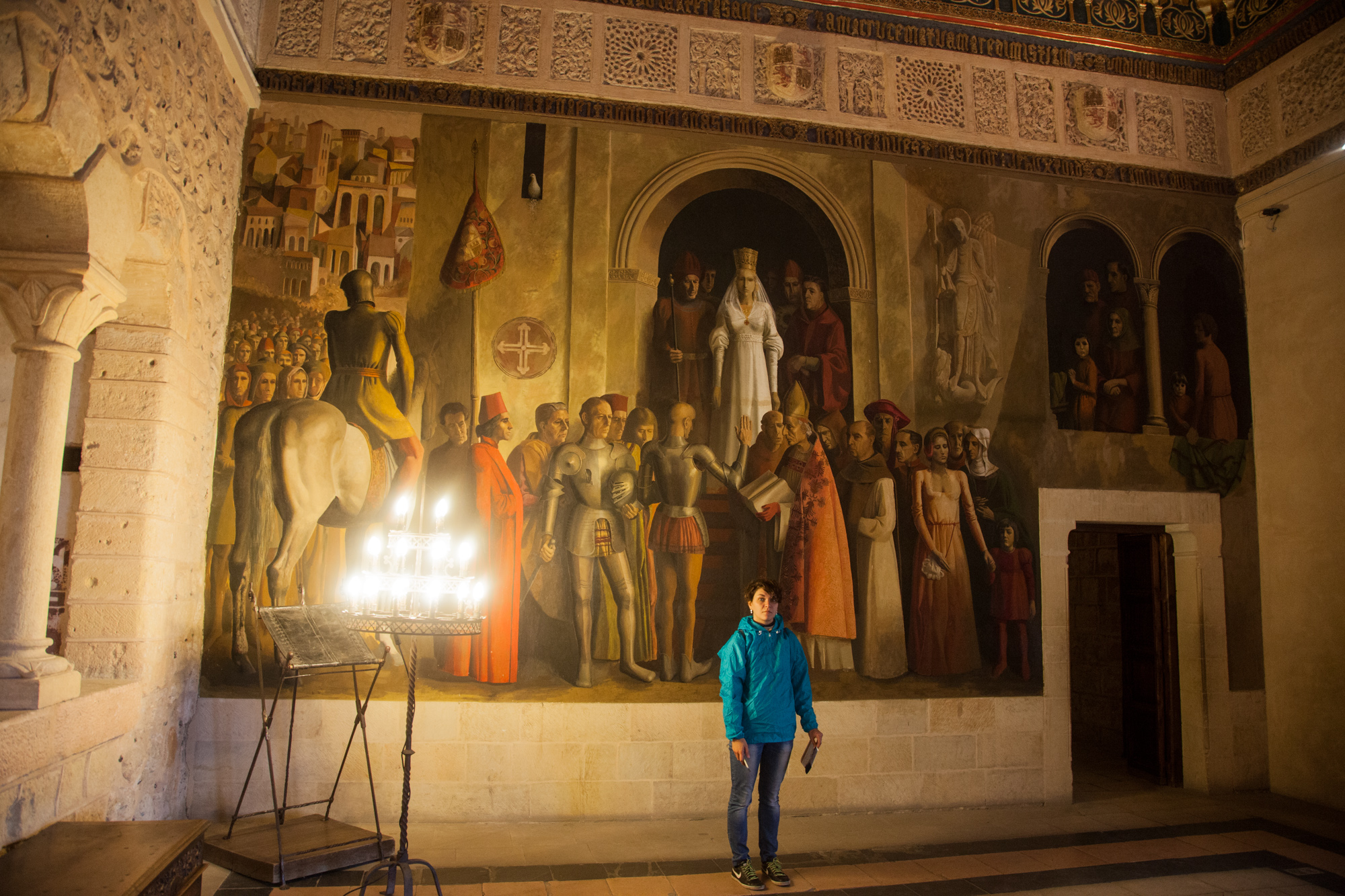 Фреска галерного зала