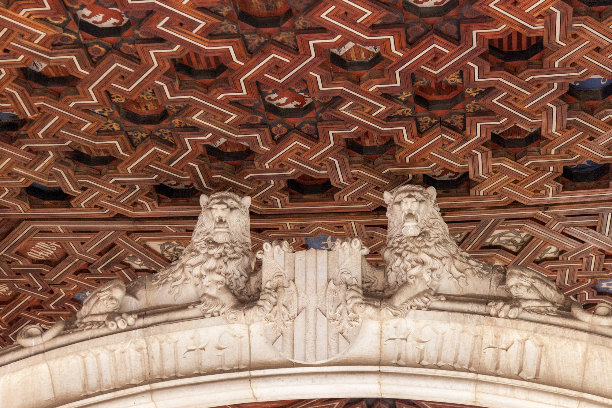 В монастыре Сан Хуан де лос Рейес