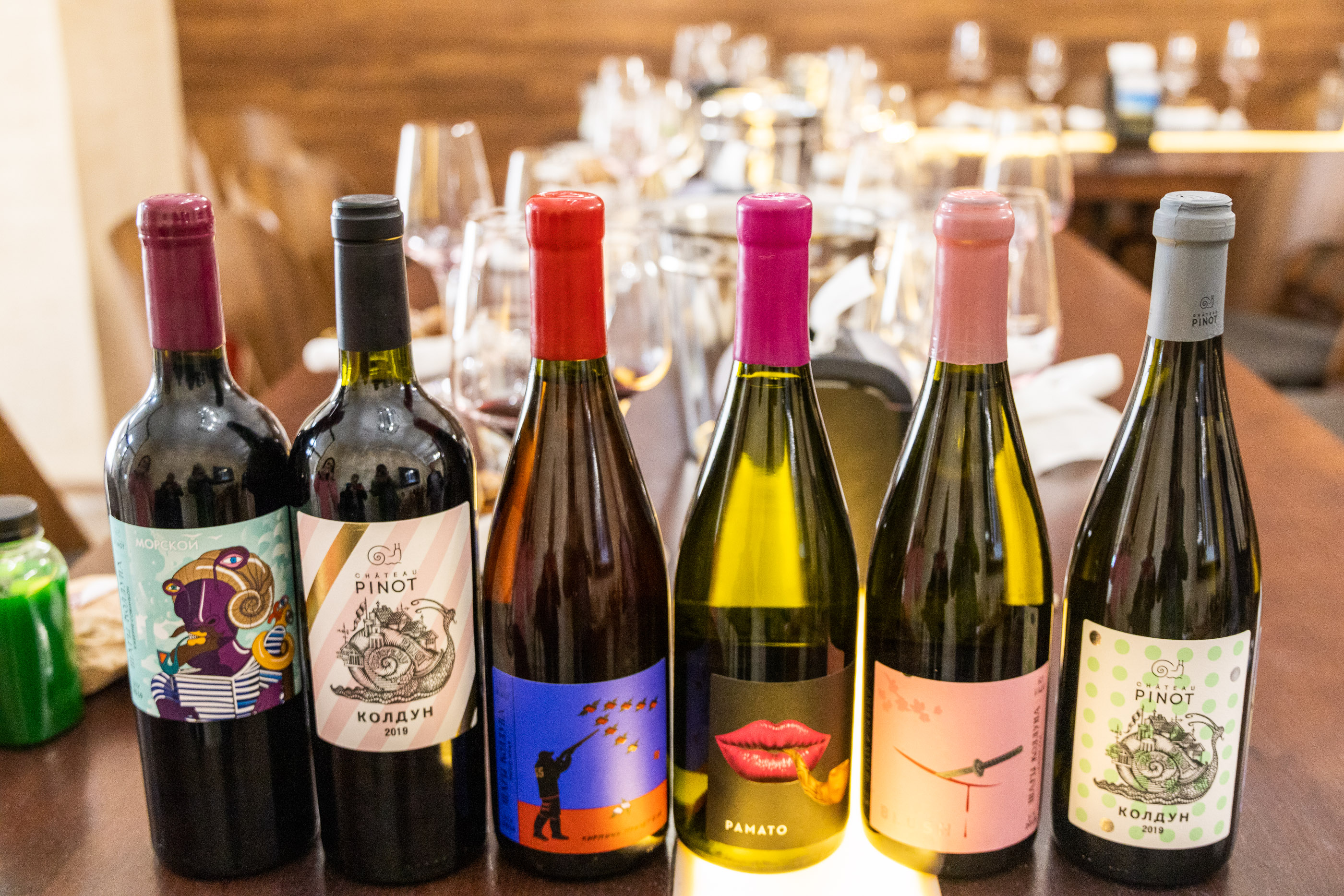 Дегустация в Шато-Пино