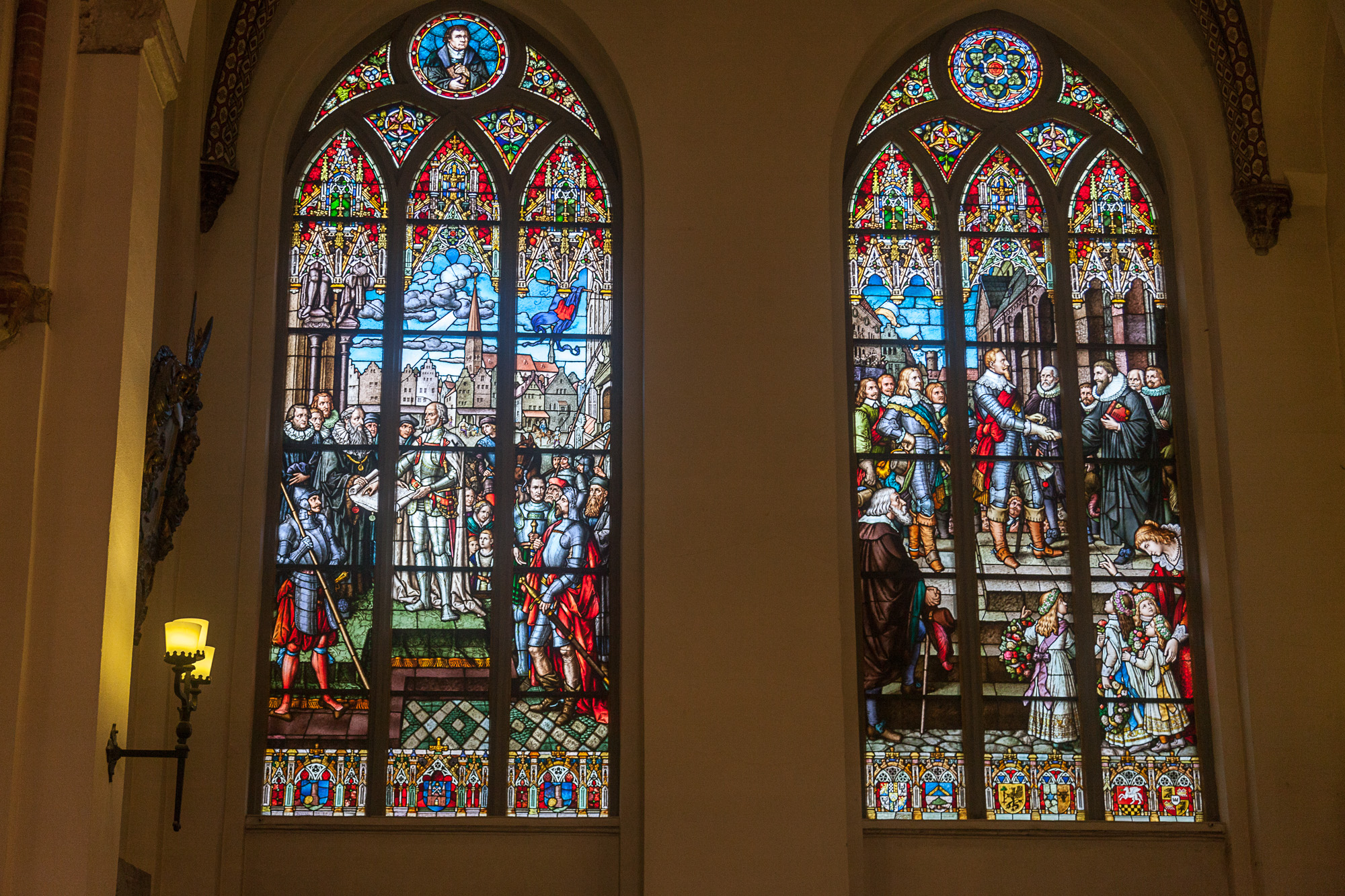 Витражи Домского Собора