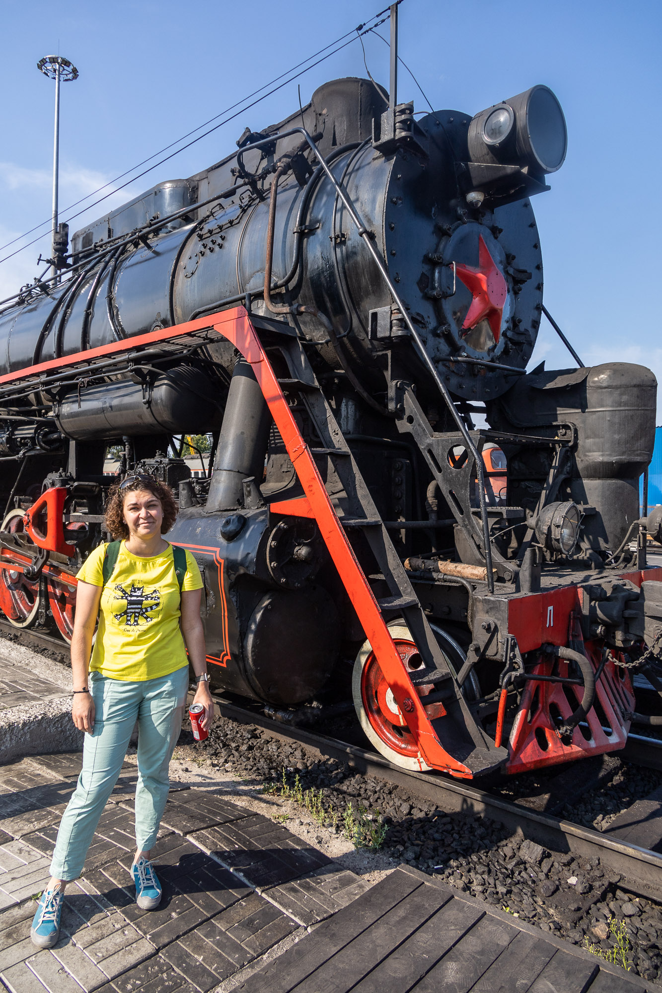 Паровоз "Рускеальского Экспресса"