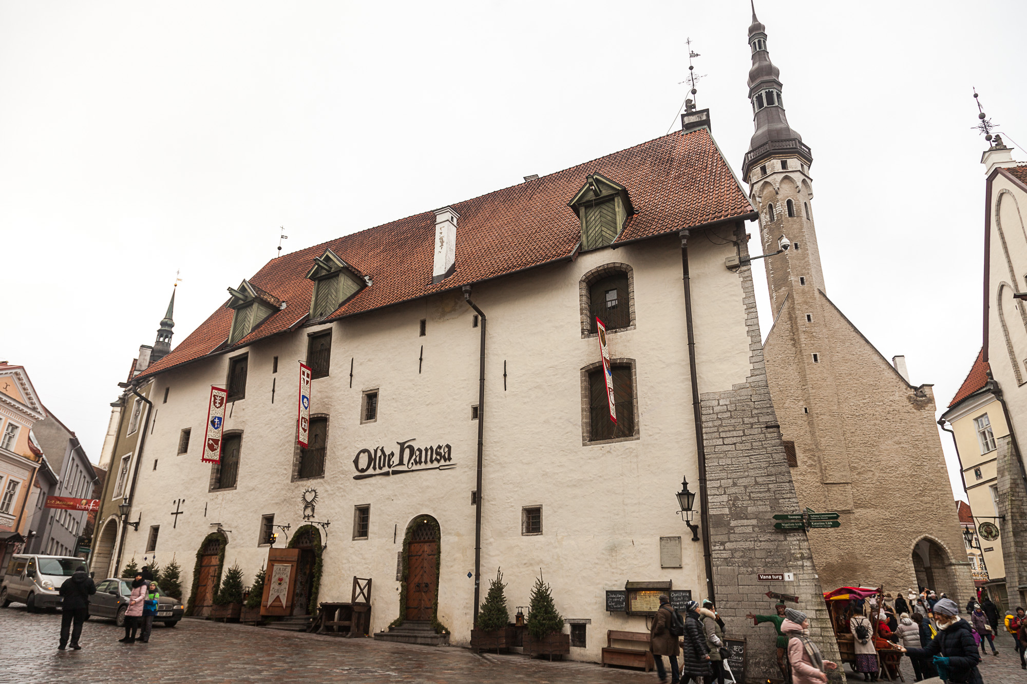 Другое здание ресторана "Старая Ганза"