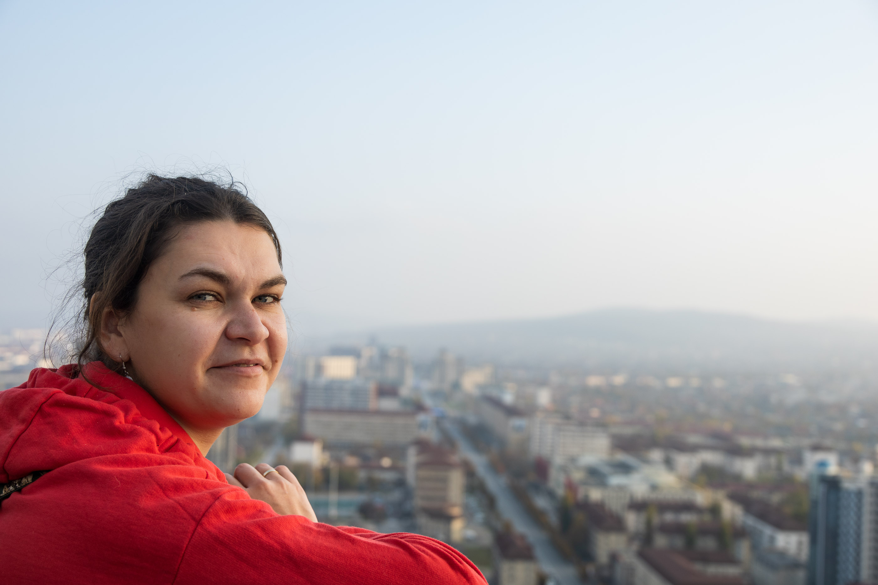 На смотровой площадке Грозный-Сити