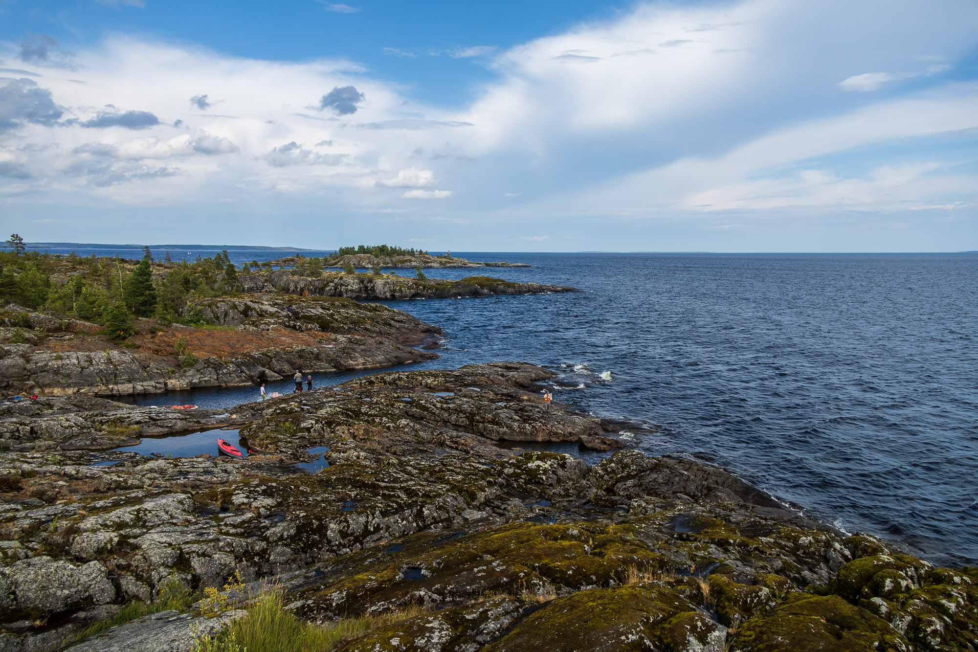 Июль: северные озера