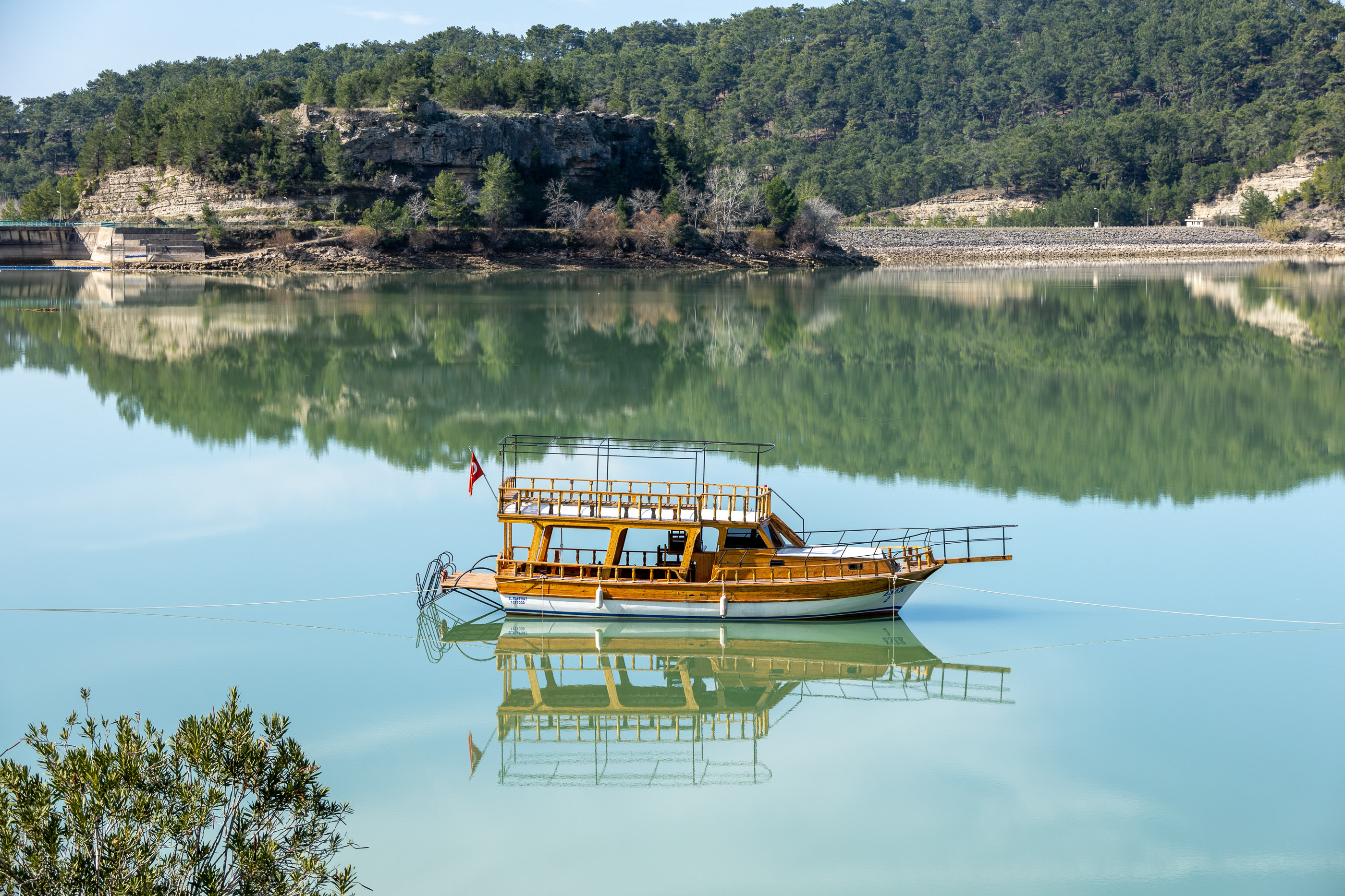 На водохранилище Зеленый Каньон