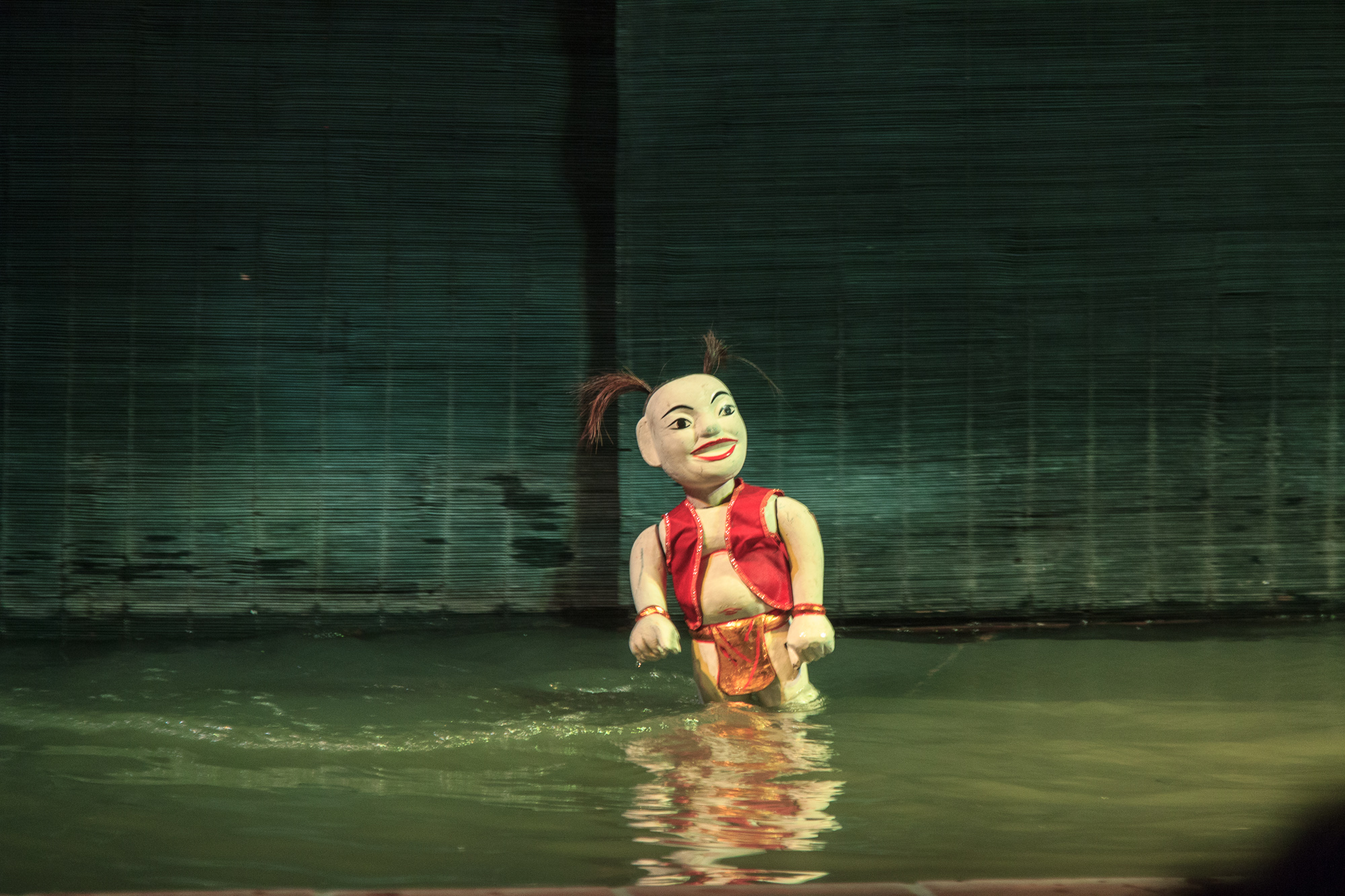 Представление водяного кукольного театра