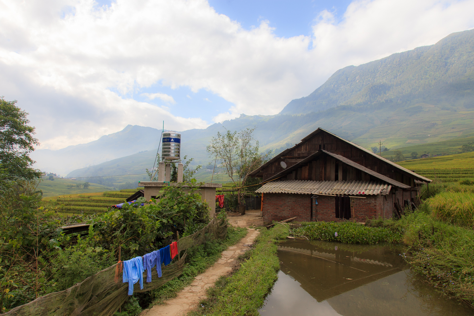 Дом, в котором мы ночевали