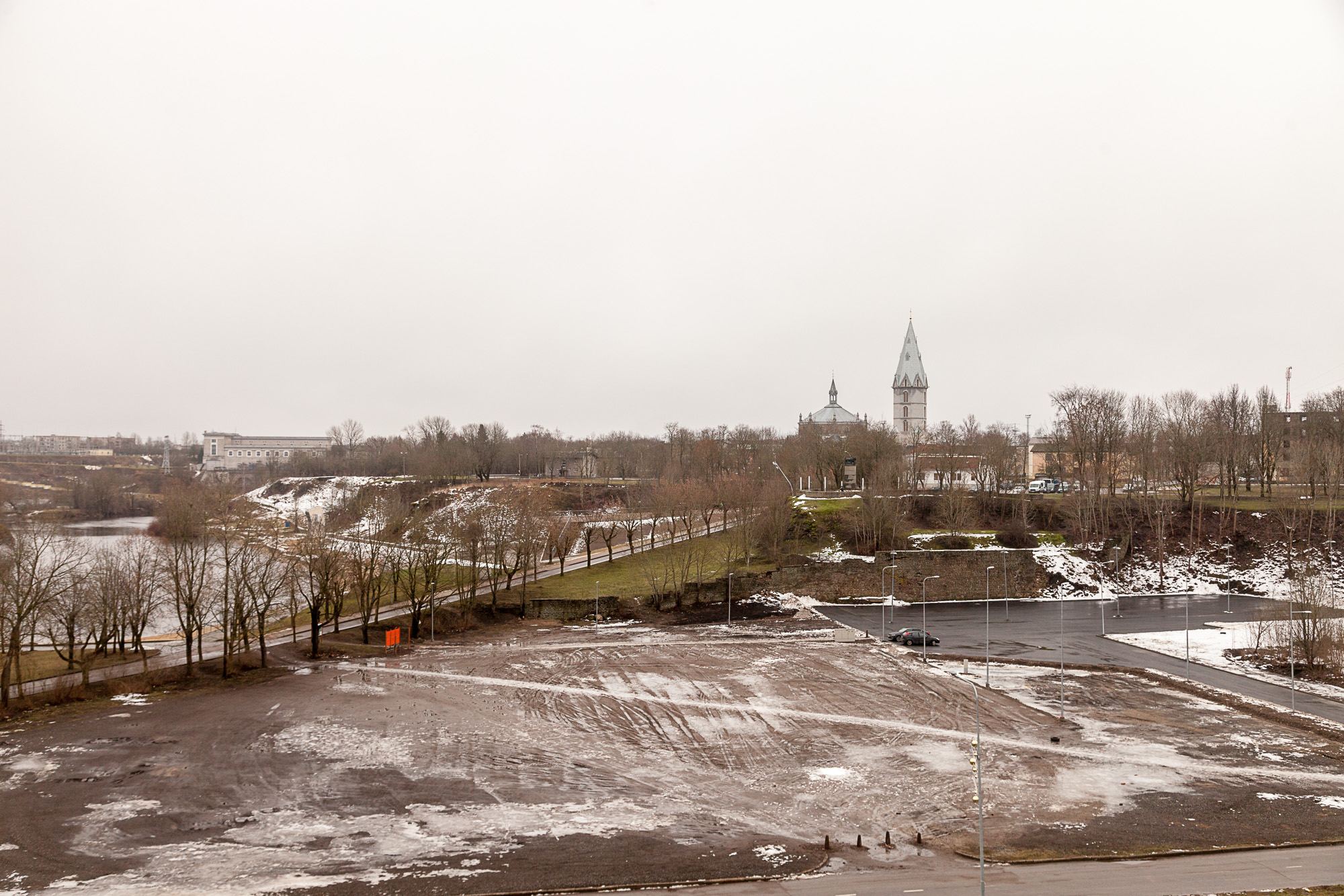 Вид со стен замка