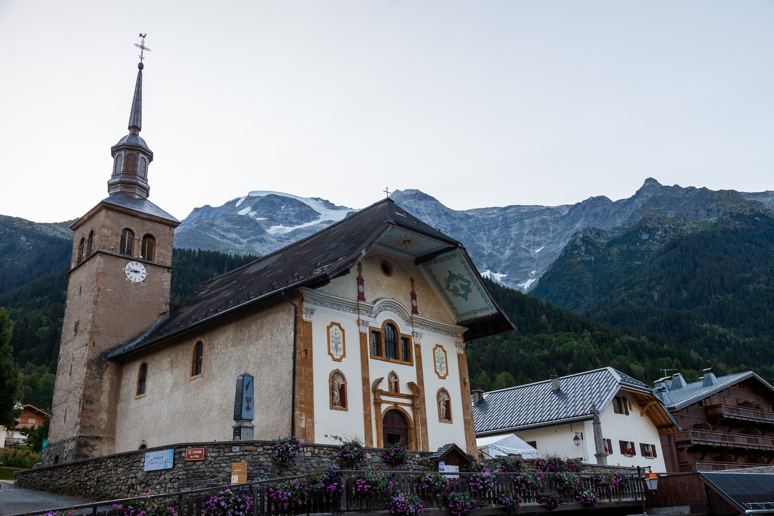 Деревня Contamines