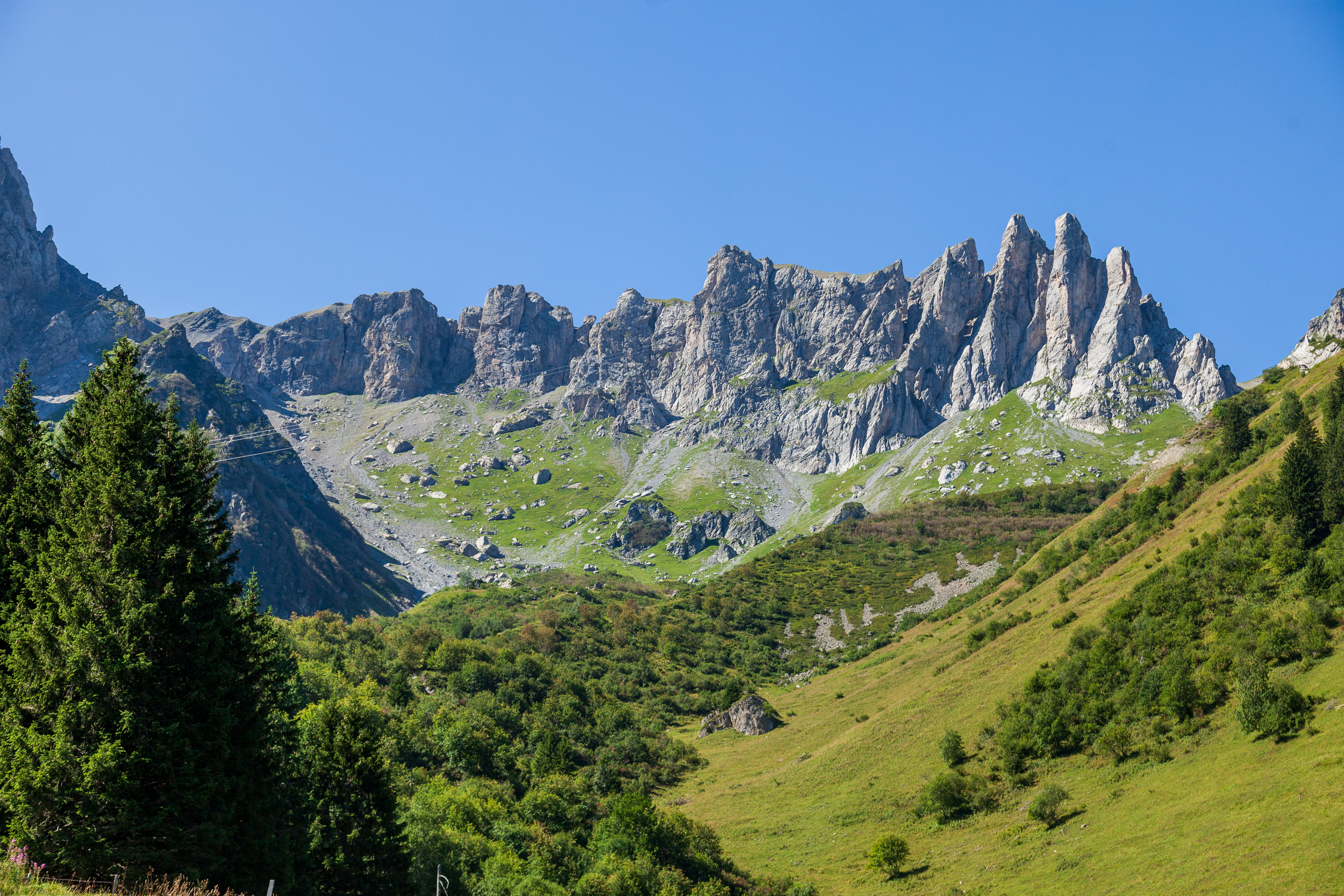 На пути к перевалу Col du Bonhomme