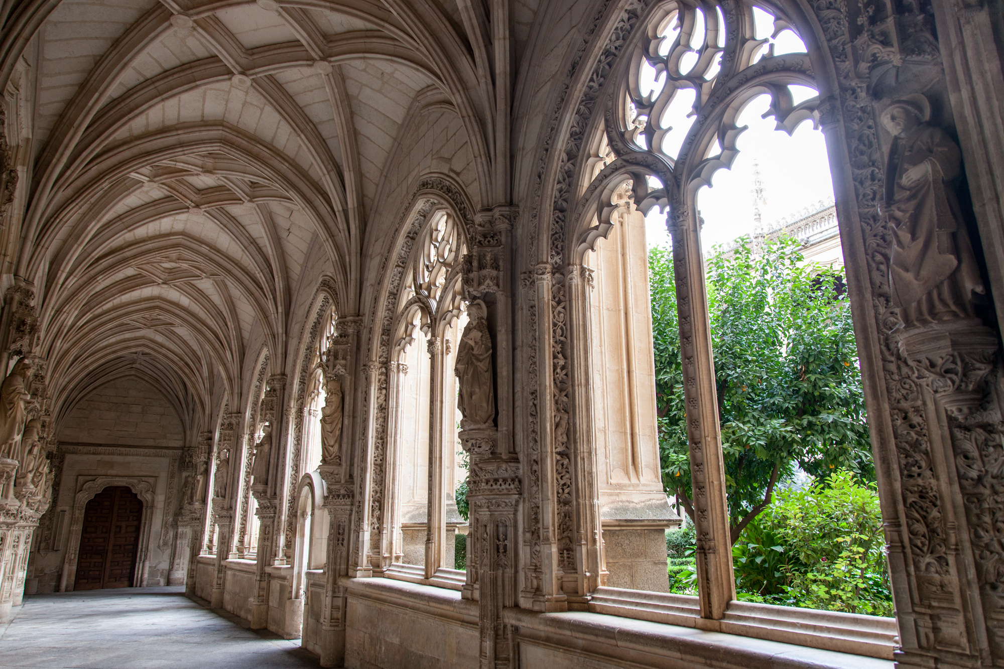 В монастыре Сан Хуан де лос Рейес