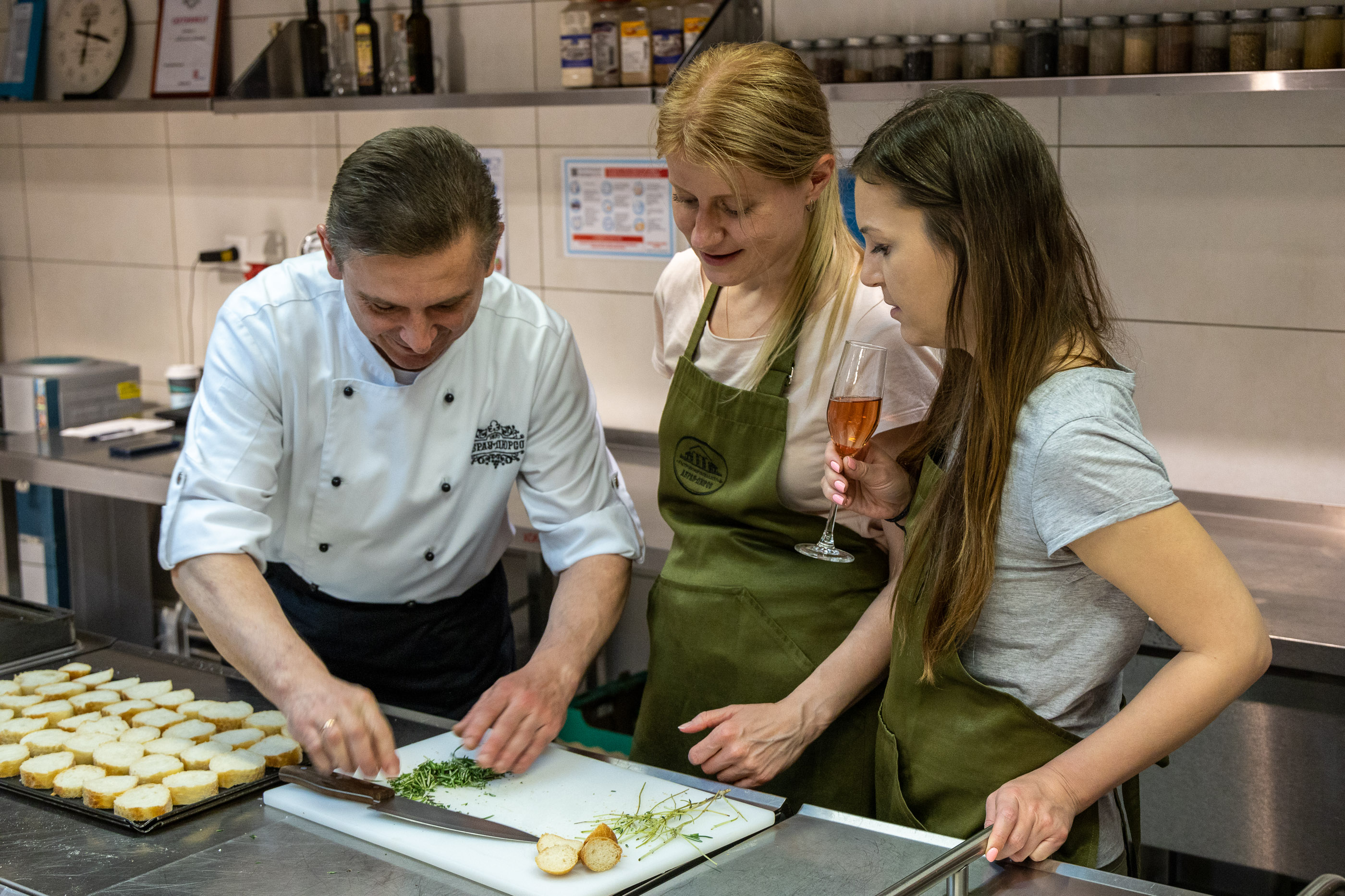 Кулинарный мастер-класс в Абрау-Дюрсо