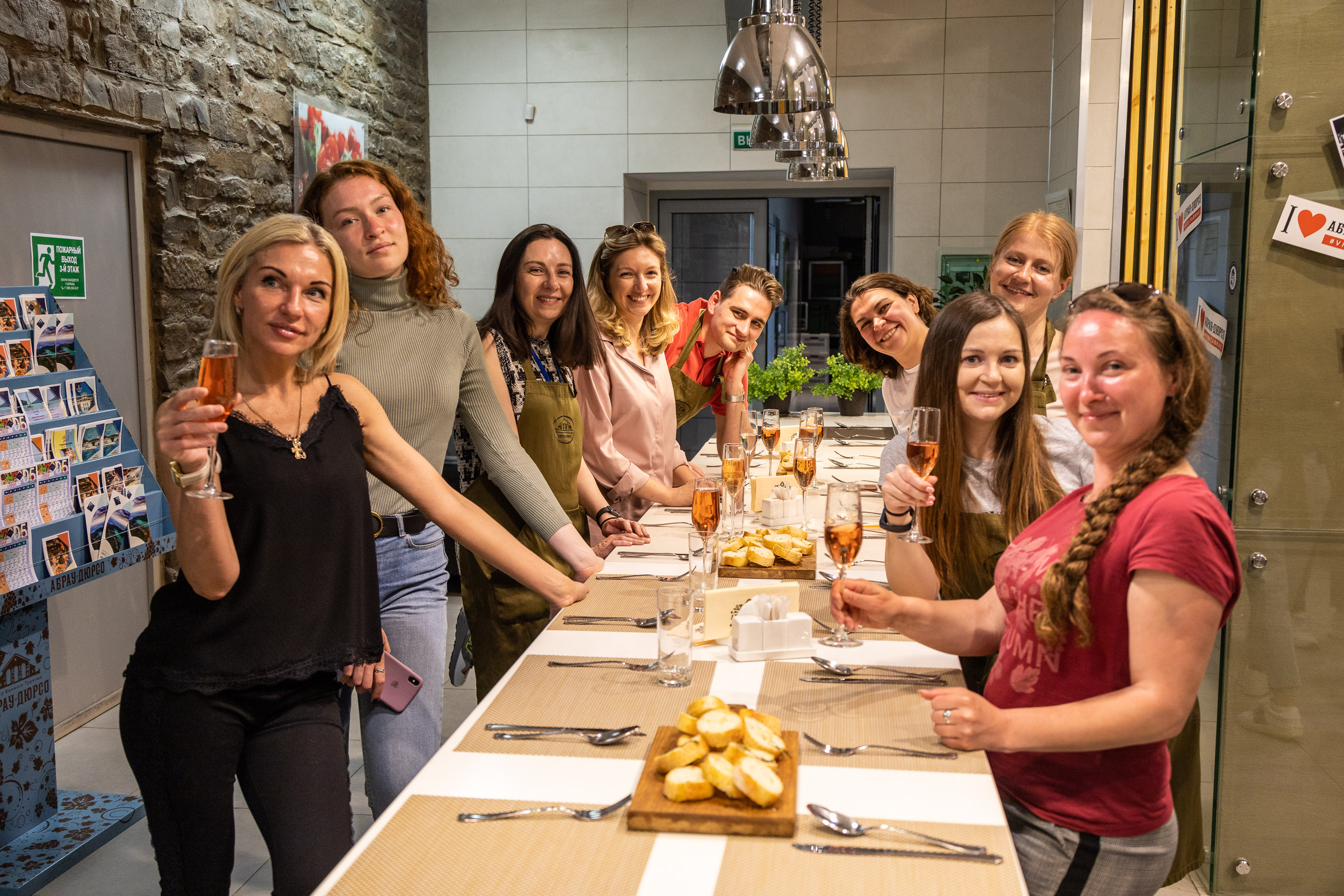 Кулинарный мастер-класс в Абрау-Дюрсо